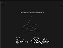 Tablet Screenshot of ericashaffer.com